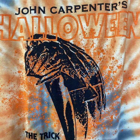 John Carpenter Micheal Myers Halloween Movie Tie Dye T-Shirt Small - Picture 4 of 4